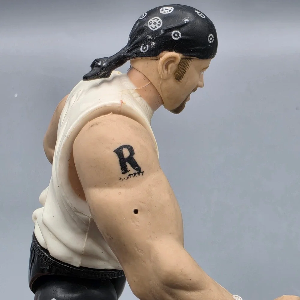 Jakks Action Figure 7in Black Road Dogg Jesse James DX Wrestling Toy 1998